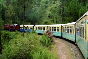 toy train carrying passenger