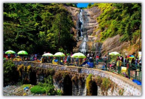 people, kodaikanal waterfalls